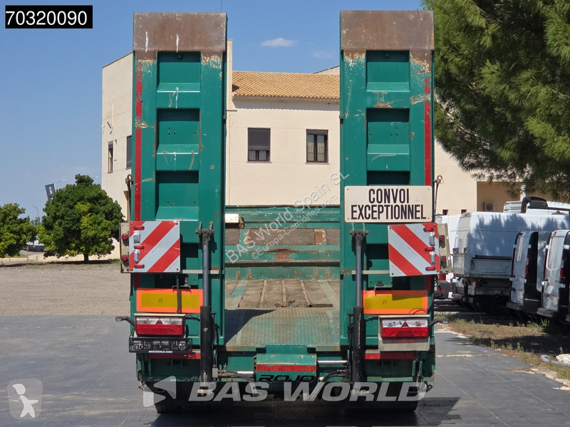 نصف مقطورة  Semiremolque Eje direccional Rampas
