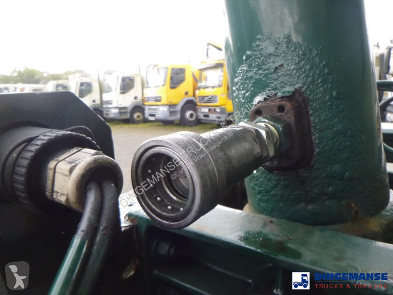 نصف مقطورة Feldbinder Powder tank alu 60 m3...