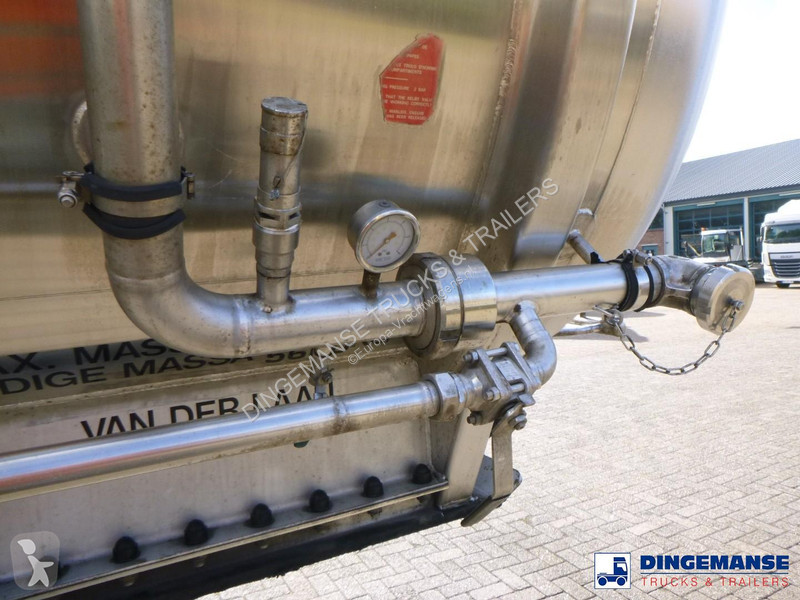 Magyar Chemical tank inox 22.5 m3 / 1 comp...