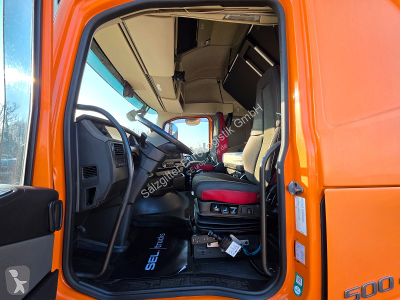 نصف مقطورة Kempf MULDE MIT KLAPPE!! / VOLVO 500...