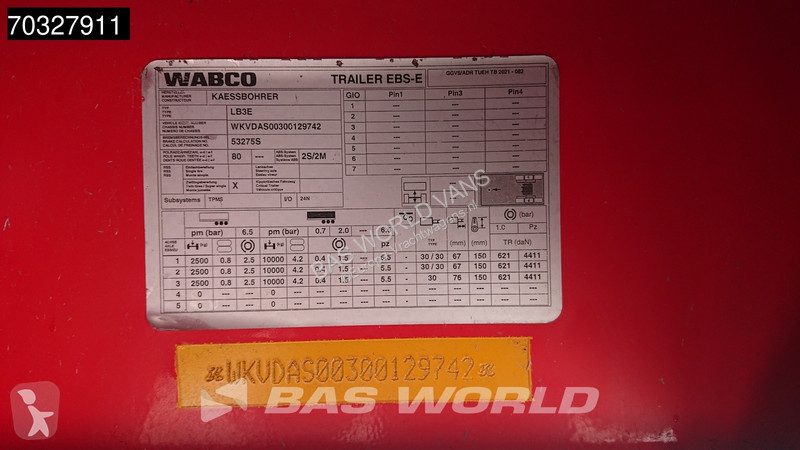 نصف مقطورة Kässbohrer NEW Lift Axle