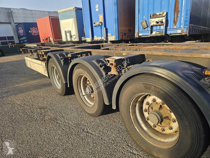 نصف مقطورة Krone / REAR SLIDER / DUTCH CHASSIS...