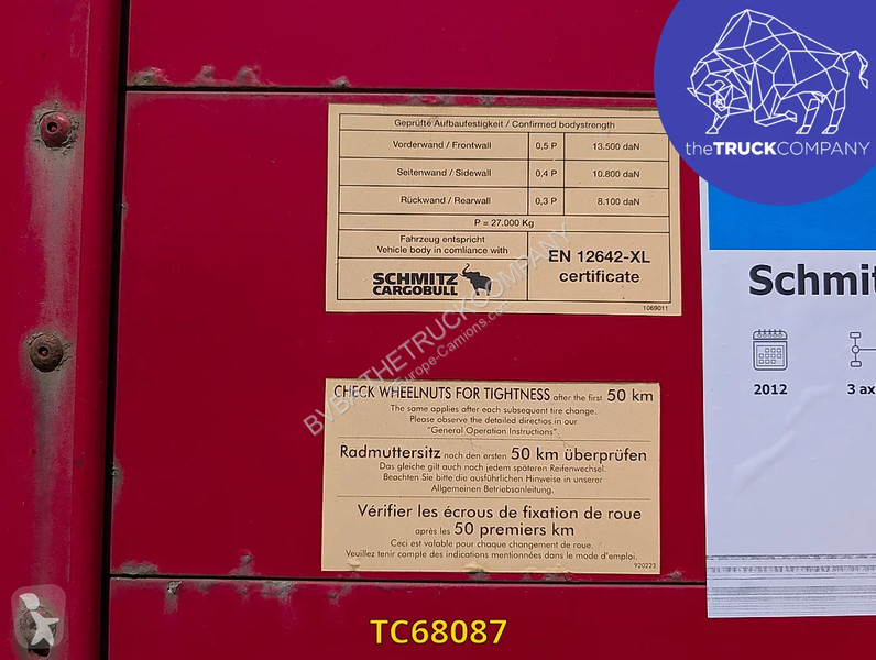 نصف مقطورة Schmitz Cargobull
