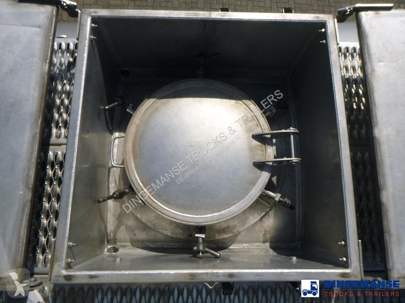 نصف مقطورة Magyar Chemical tank inox 33 m3 / 1...