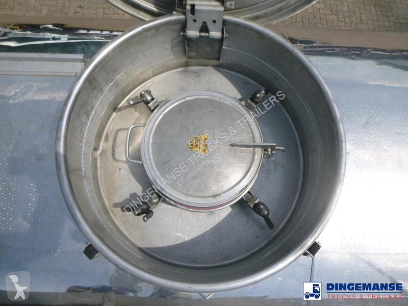 نصف مقطورة Magyar Chemical tank inox L4BH 32.5...