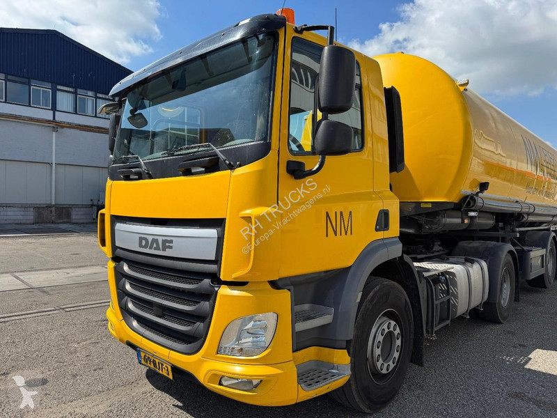 نصف مقطورة Wijnveen 2 AXLE SILO + DAF CF 400...