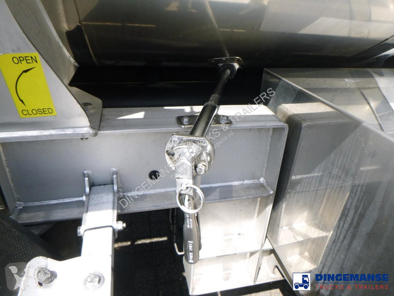 نصف مقطورة Van Hool Food tank inox 28.5 m3 / 3...