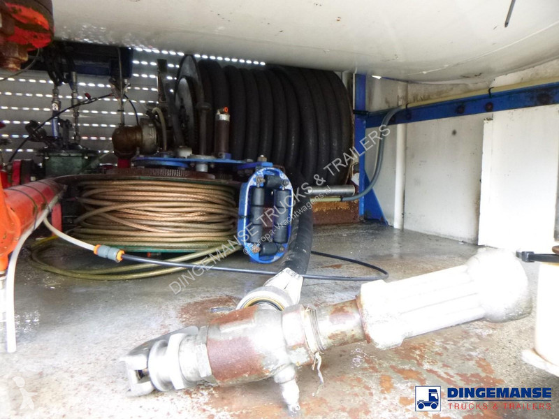 Oplegger  Gas tank steel 46.9 m3 / 1 comp + pump