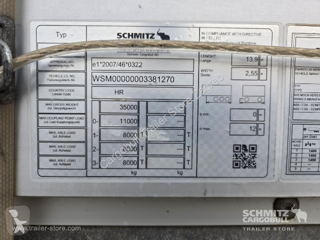 نصف مقطورة Schmitz Cargobull Semitrailer...