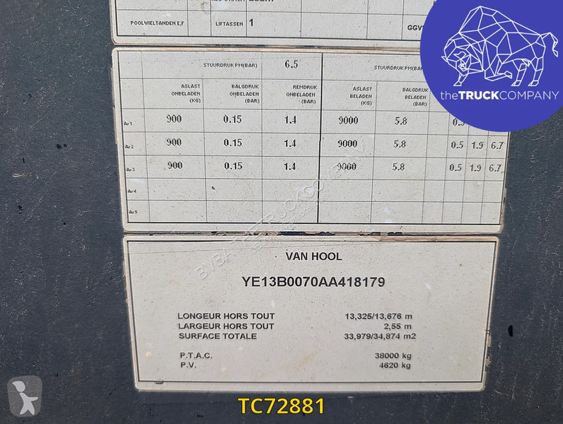 نصف مقطورة Van Hool 40/45'