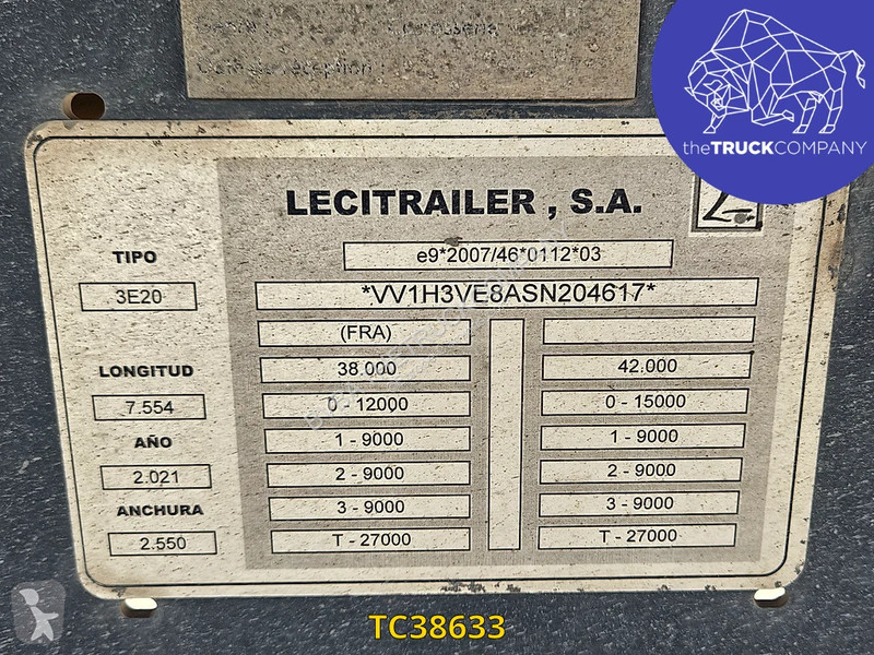 نصف مقطورة Lecitrailer