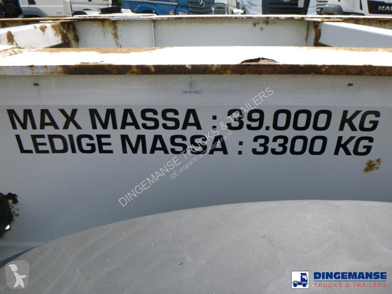 نصف مقطورة LAG 3-axle container trailer 20 ft