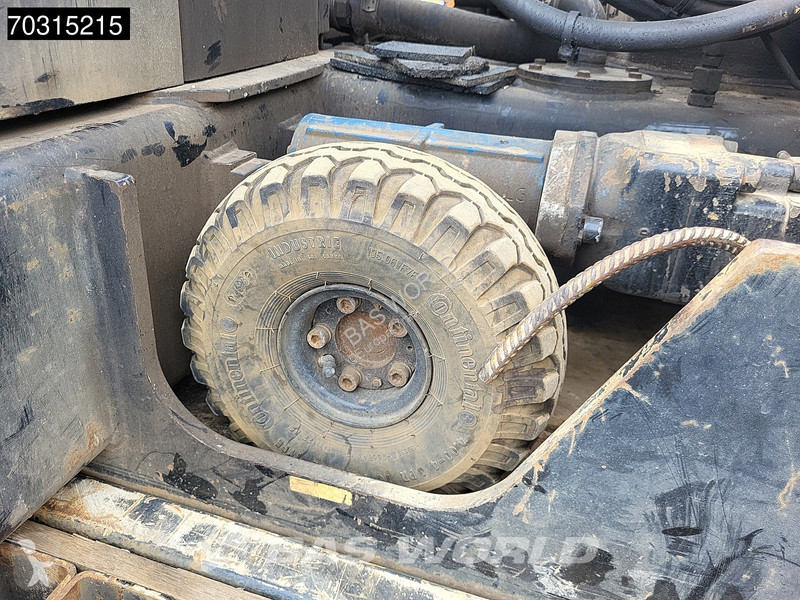 نصف مقطورة Pacton T3-003 Kennis 16T Steering Crane