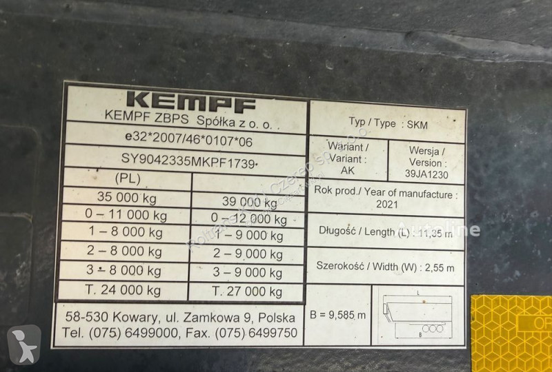نصف مقطورة Kempf