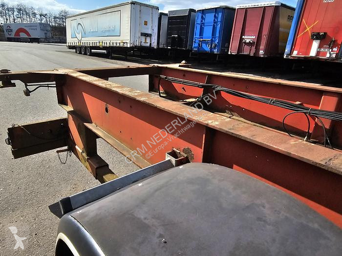 نصف مقطورة Fruehauf VFK TF 38C1 40 2 X20 SMB DRUM