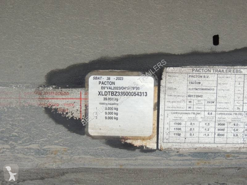 نصف مقطورة Pacton chereau