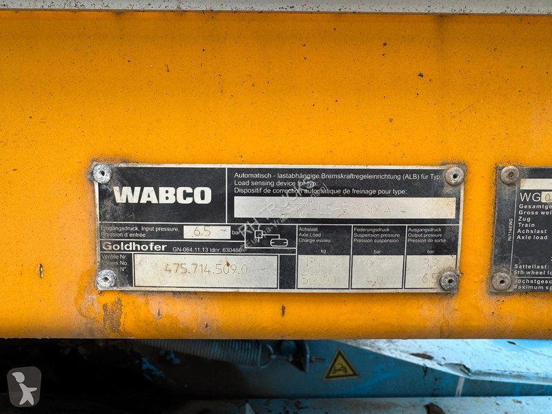نصف مقطورة Goldhofer STZ-L5-50/80A 8,13M...