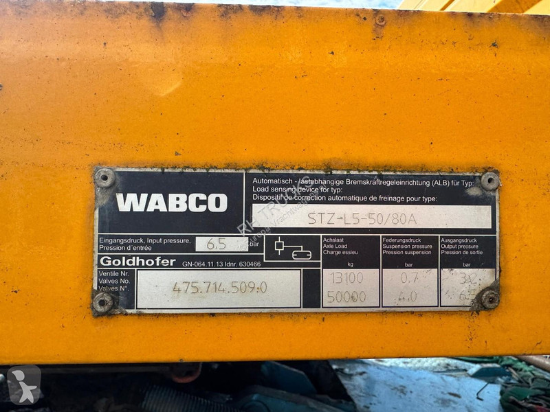 نصف مقطورة Goldhofer STZ-L5-50/80A 8,13M...