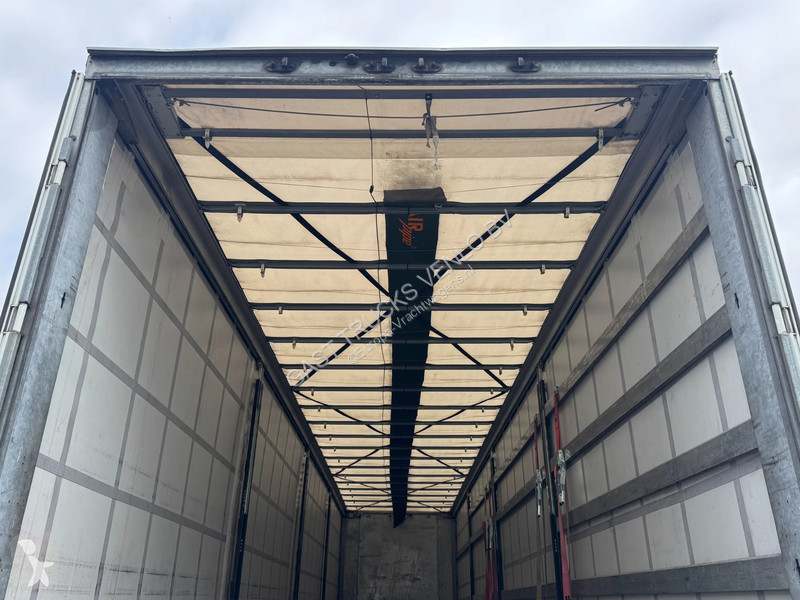 نصف مقطورة Fliegl Schuifzeil - Dak / Stuur-as /...
