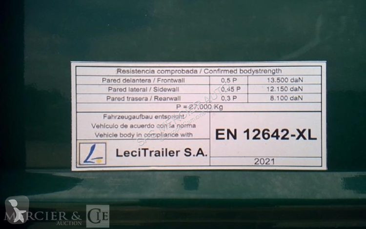 Lecitrailer n/c semi-trailer