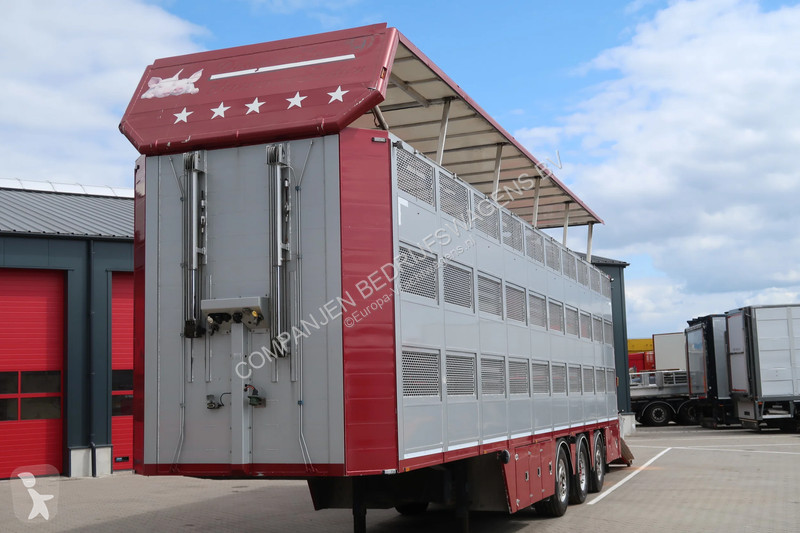 Semi remorque  3-ASSIGE OPLEGGER Scania R450...