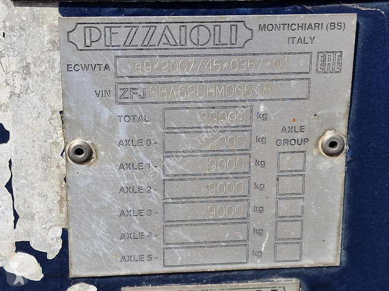 Semirremolque Pezzaioli + Daf XF - 3/4 deck...