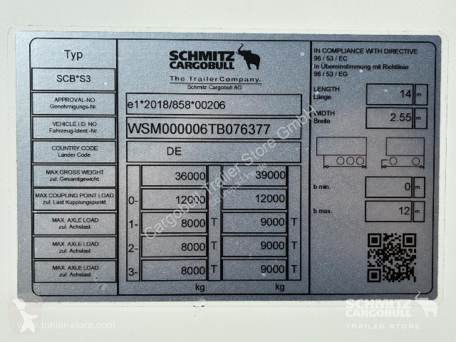 Semirremolque Schmitz Cargobull...