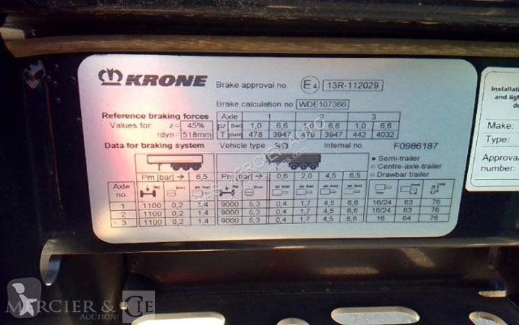 Semiremorca Krone n/c
