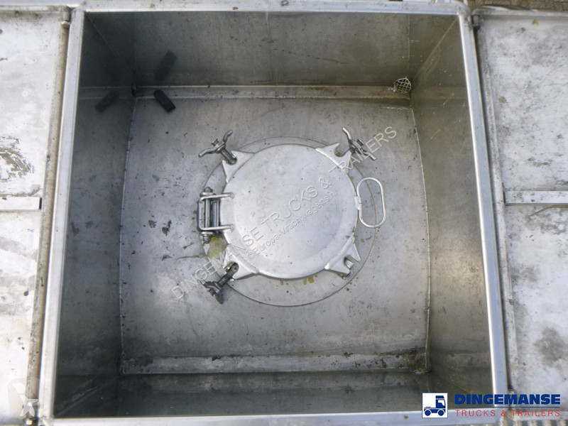LAG Chemical tank inox L4BH 32.5 m3 / 3 comp...