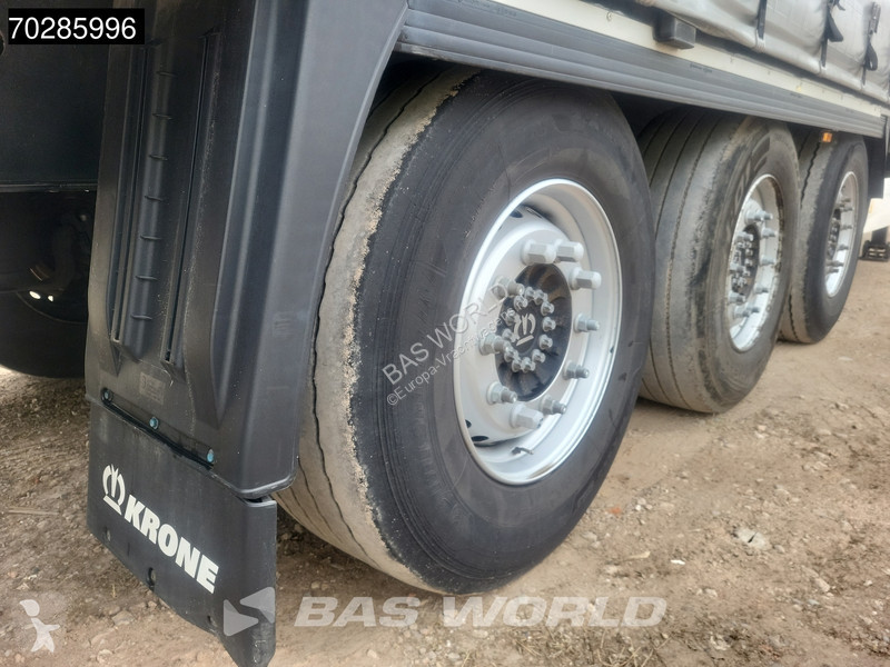 Krone Hardwood Lift Axle semi-trailer