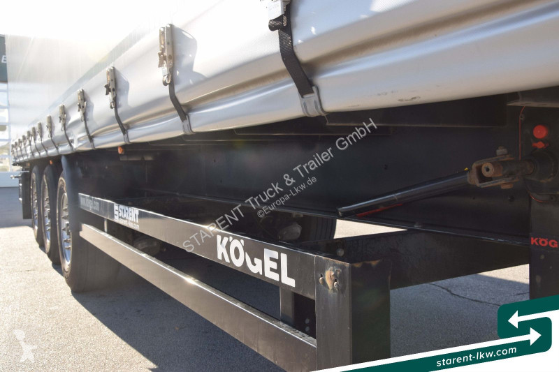 Sættevogn Kögel Hubdach Liftachse LED XL +...