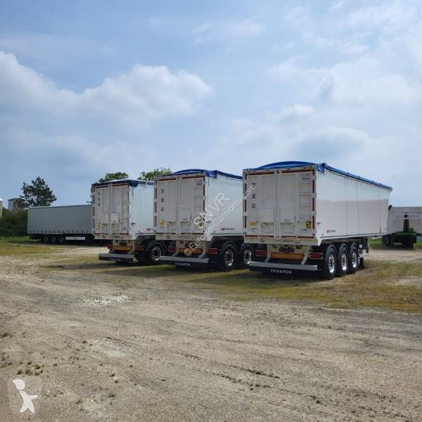 Semitrailer Tisvol Benne céréalière DISPONIBLE