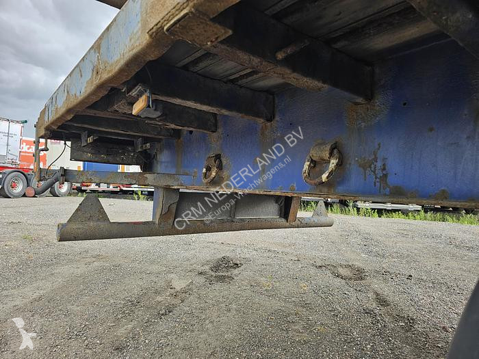 Semitrailer Pacton 3 AXLE FLATBED TRAILER BPW DRUM