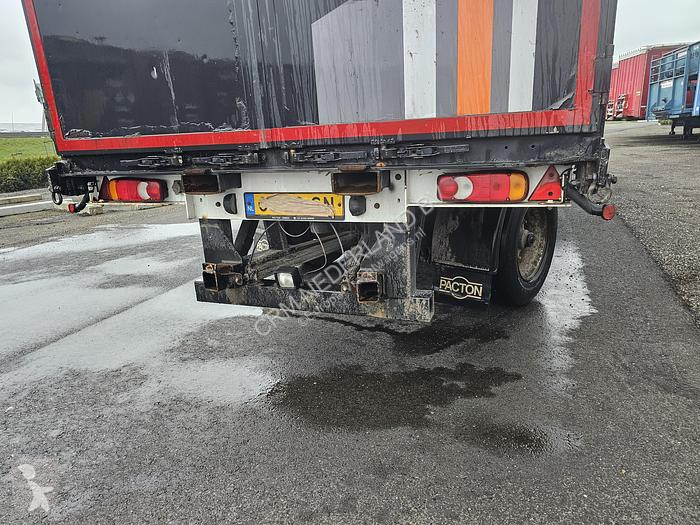 Oplegger Pacton Tdb 230 | 2 axle | steering...