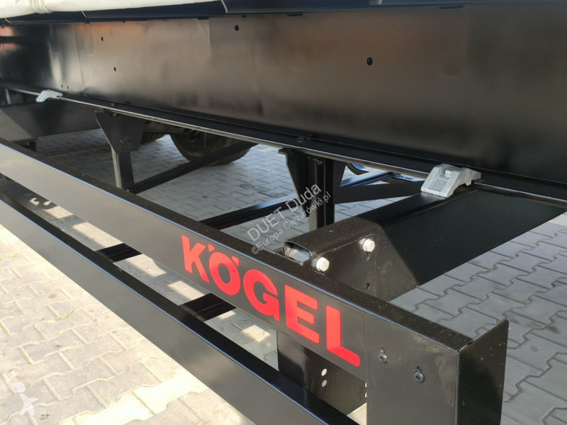Semitrailer Kögel Coil mulda 3 Osie SAF Dach i...