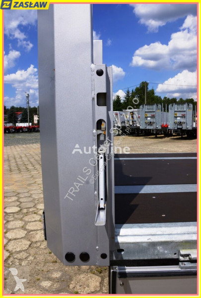 نصف مقطورة Zasław ALU sides 800 mm. HEAVY...