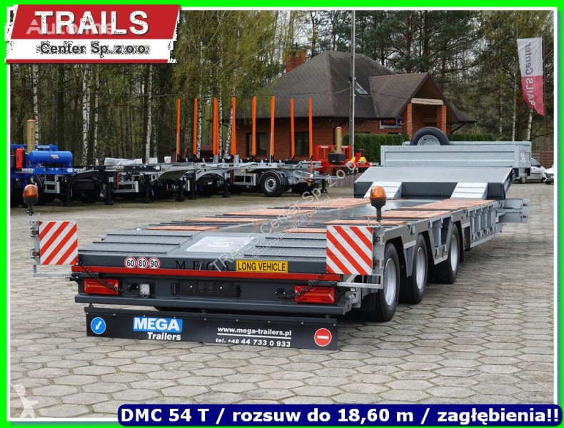 Sættevogn Mega Extandable Low-loader 18.60 m 2...