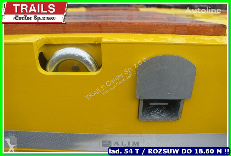 Semirimorchio Mega 4 axle low floor 18.600 m....