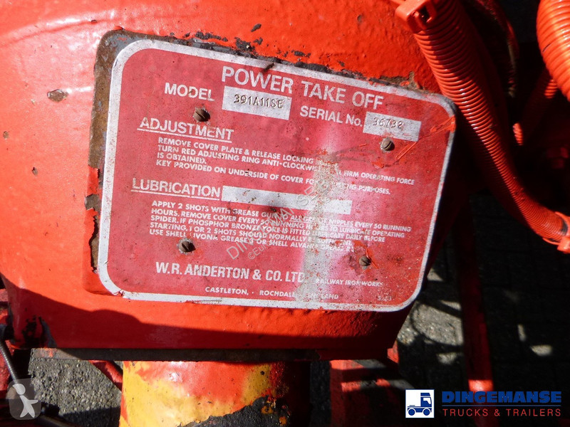 Oplegger  Vacuum tank steel (tipping) 29 m3 / 1...