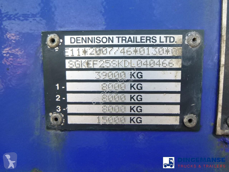 نصف مقطورة Dennison Stack - 3 x container...