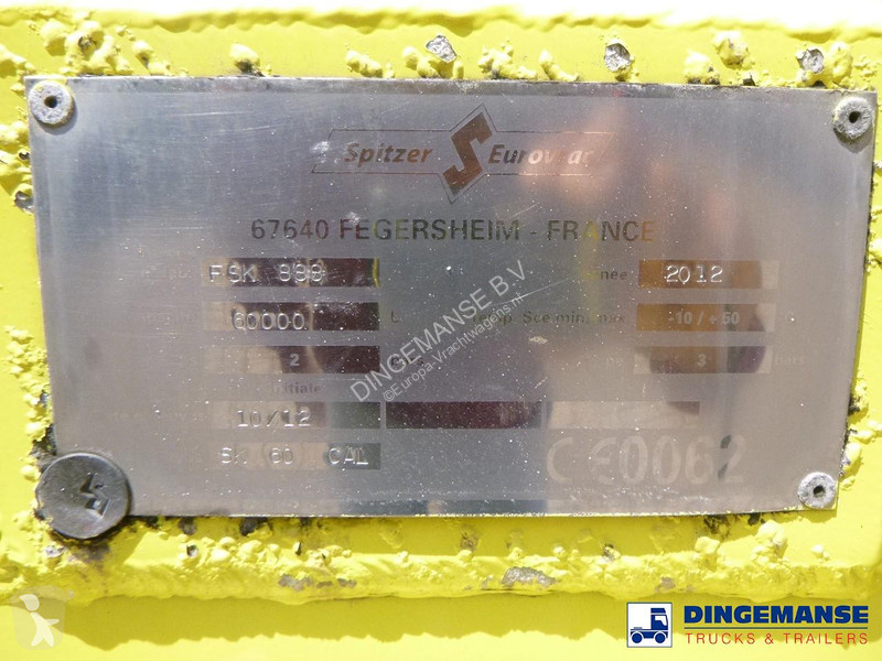 نصف مقطورة Spitzer Powder tank alu 60 m3 (tipping)