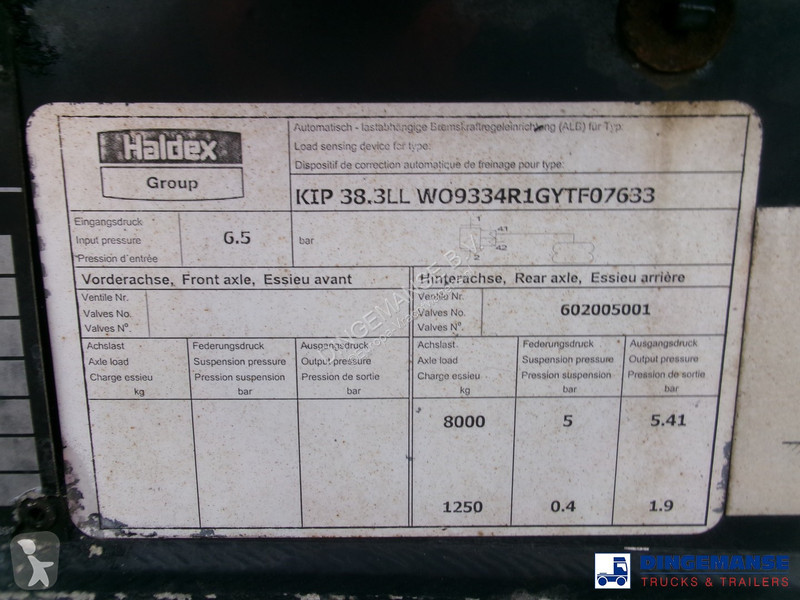 Semiremorca Feldbinder Powder tank alu 38 m3...