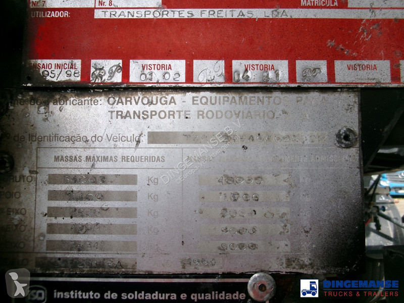 Semiremorca Metalovouga Bitumen / heavy oil...