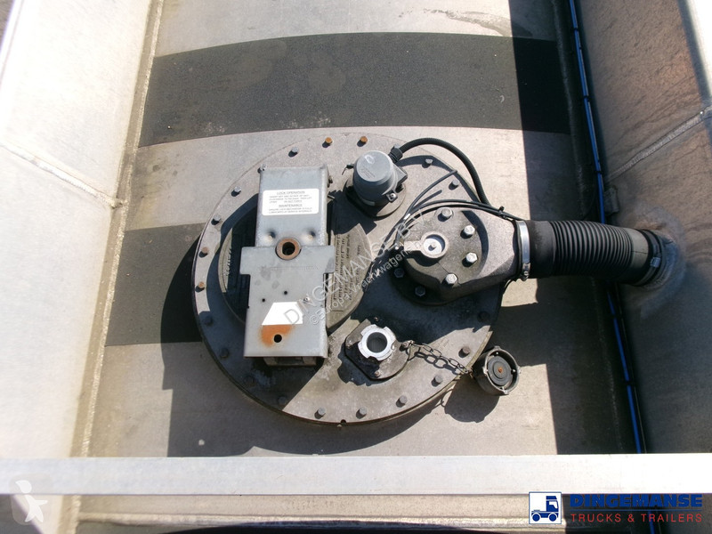 Sættevogn  Fuel tank alu 42.8 m3 / 6 comp + pump