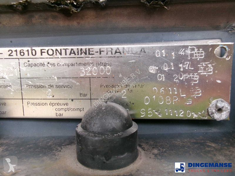 Semiremorca Magyar Bitumen tank inox 32 m3 / 1...