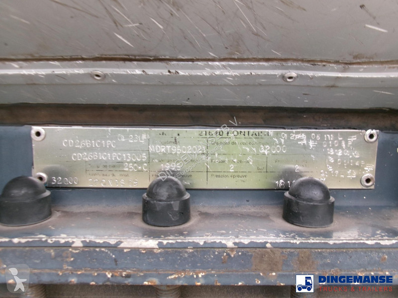 Semiremorca Magyar Bitumen tank inox 32 m3 / 1...