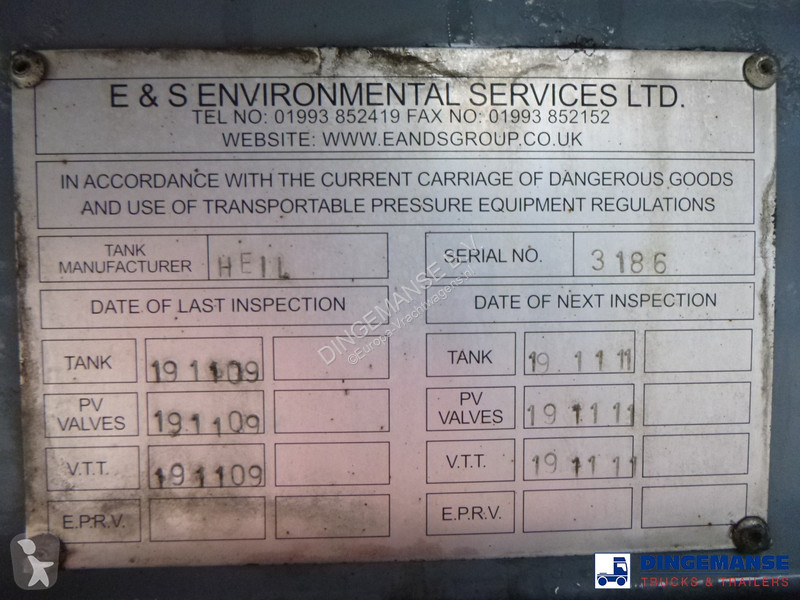 Semiremorca  Heavy oil tank alu 34.2 m3 / 1...