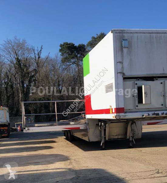 Semitrailer Fruehauf 2 ESSIEUX FOURGON PODIUM 32T