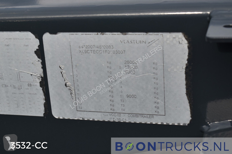 Semiremorca D-TEC CTD-40-03D COMBIDOLLY | LZV *...