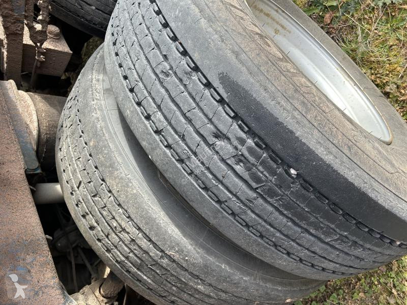 Semitrailer Diebolt  grue avec grappin rotatif